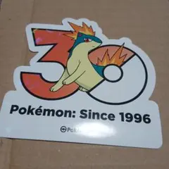 韓国限定】 ポケモン 30周年記念 ステッカー オオタチ - メルカリ