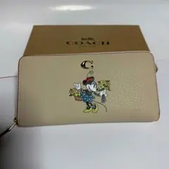 COACH コーチ 長財布 ミニー ベージュ CH472