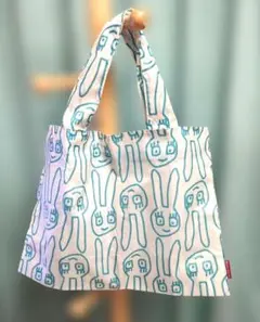 Atsuko Matano エコバッグ ウサギ柄のサムネイル