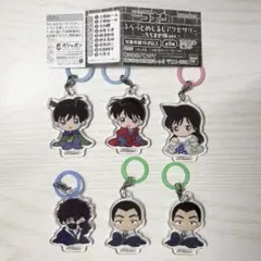名探偵コナン ふらっとめじるしアクセサリー ちぢませ隊ver. セット