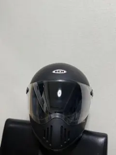 BEN フルフェイスヘルメット マットブラック フリーサイズ - メルカリ