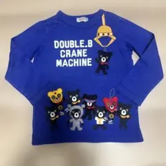 DOUBLE.B クレーンゲーム 長袖カットソー 100