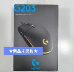 Logicoolロジクール G203 LIGHTSYNC ゲーミングマウス未開封