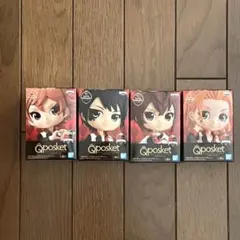 ツイステ Qposket フィギュア ハーツラビュル寮 4体セット