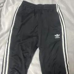 adidas ブラック スウェットパンツ Sサイズ