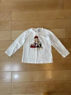 ボンボンブルー⭐︎長袖シャツ24month