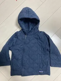 Patagonia ネイビー 中綿コート ジュニア
