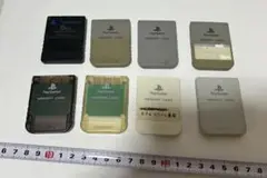 PS2/プレステ等メモリーカード 8個