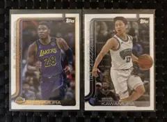 【日本人セット｜八村・河村】NBAカード TOPPS2025 flagship