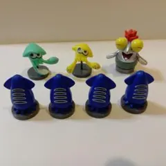 スプラトゥーンのキャラクターフィギュアセット 6体
