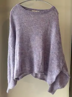 LADY LUCK LUCA ラベンダー　ニット