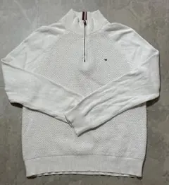 TOMMY HILFIGER ホワイトニット Lサイズ