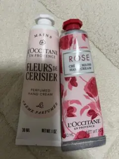 ロクシタン　ハンドクリーム フルール・ド・セリシエ & ローズ 30ml