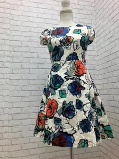 （K08456）UNIVERVAL MUSE　フラワー　 花柄　ワンピース