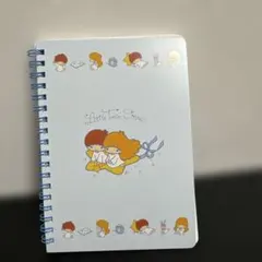 미사용 リトルツインスターズ Wリングノート B6