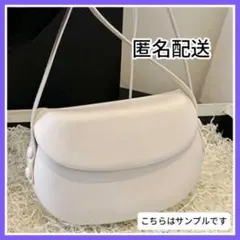 ホワイトベージュポシェット スマホショルダーバッグ 白 肩がけカバン