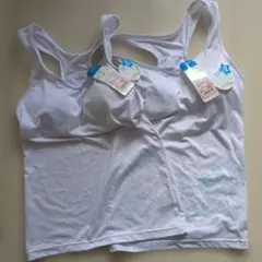 新品　カップ付きタンクトップ　２枚セット