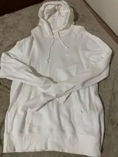 ChampionLサイズ ホワイト フード付きパーカー