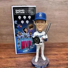 大谷翔平　ボブルヘッド 2025 MVP　Dodgers シルバーバット