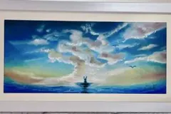 ベニー・アンダーソン 版画 シルクスクリーン 額装 アート 風景画 遺品