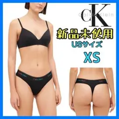 カルバンクライン　正規品　ショーツ　Tバック ブラック　XS 01