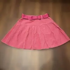 ラルフローレン ピンク コーデュロイ フレアスカート