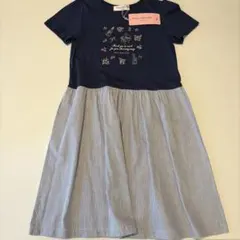 ☆新品タグ付き☆ moo non non 半袖ワンピース 140cmのサムネイル