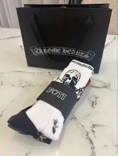 CHROME HEARTS 口紅デザイン ソックス Lサイズ - メルカリ