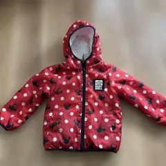 BABY DOLL 赤 ドット柄 ジャケット 100cm
