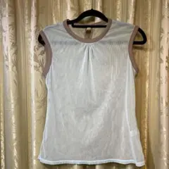 シアー／シースルー　タンクトップ