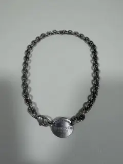 ティファニー リターントゥ オーバル チョーカー ネックレス シルバー 925