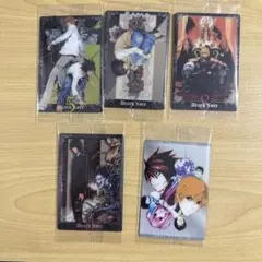 DEATH NOTE デスノート　ウエハース　カード　5点セット