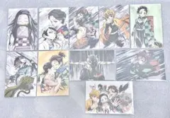 鬼滅の刃 全集中展 幕間画（アイキャッチ） ポストカード壱 10枚セット