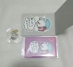 ちいかわ レストラン チャーム ステッカー スクエアマグネット モモンガ