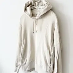 UNIQLO ユニクロ スウェット プル パーカ 長袖 S ナチュラル コットンのサムネイル