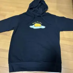 ぐでだま　M パーカー　黒