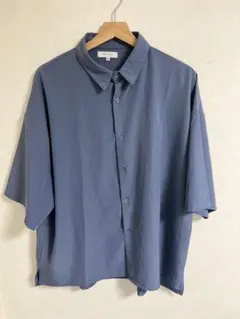 Rocky Monroe 半袖シャツ スモークブルー Mサイズ⑩のサムネイル