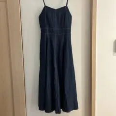 デニムキャミワンピース