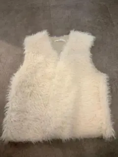 ファーコート　ベスト　アウター　ファーベスト　about a pair