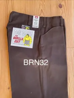 新品BEN DAVIS/ベンデイビス ゴリラカットBRNツイル32のサムネイル