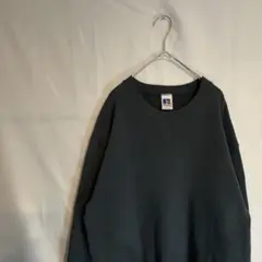 90s- メキシコ製 スウェット Russel Athletic ブラック M