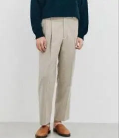 LIDNM(リドム) WOOL STRAIGHT SLACKS