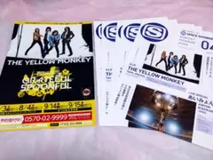 THEYELLOWMONKEY　スペースシャワーTV　ライブ　チラシ　6枚