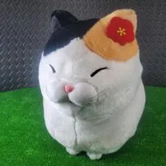 【アミューズメント景品 ぬいぐるみ】 ひげまんじゅう福 みーさま アミューズ