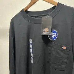 9/20までの掲載　Dickes ディッキーズ　ロングTシャツ　ロンT ブラック