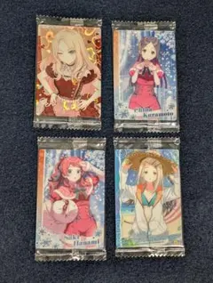 【未開封】学マスウエハース 4種