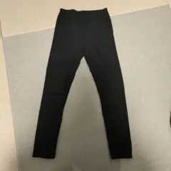 裏起毛キッズ スパッツ ブラック 130サイズ