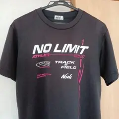 ニシ　NISHI　陸上競技　Tシャツ　メンズM　ブラック　⑦