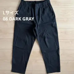 美品 L ダークグレー ユニクロU ブラッシュドジャージーパンツ UNIQLO