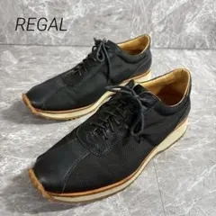 リーガル革靴 REGAL リーガル レザーシューズ（Y767）スニーカー（27）革靴 黒